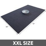 Absorbent Oil Spill Garage Floor Mat - 60"x72