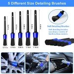 26-Piece Car Detailing Brush Set for Cleaning