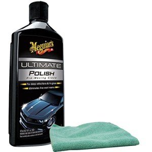 Meguiar's Ultimate Polish and Microfiber Cloth Bundle