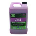 3D Wash N Wax Car Wash Soap - 1 Gallon