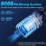 KMM 9000Pa Handheld Car Vacuum Cleaner & Air Duster