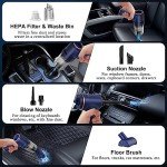 KMM 9000Pa Handheld Car Vacuum Cleaner & Air Duster