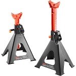 VEVOR 6 Ton Adjustable Car Jack Stands - Pair