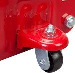 Red Torin Hydraulic Trolley Jack with Storage Case