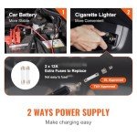 VEVOR 5 Ton Electric Car Jack with Wrench & Lights