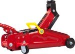 Red Torin Hydraulic Trolley Jack with Storage Case