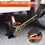 2 Ton Scissor Jack Kit for Cars and SUVs