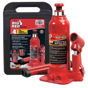 Torin T90413 Big Red Hydraulic Bottle Jack, 4 Ton