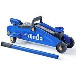Portable Hydraulic Car Jack - 2 Ton Capacity