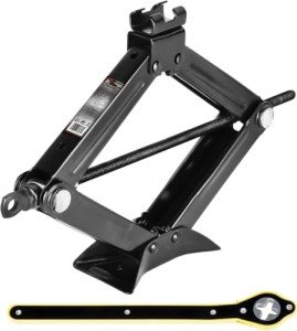 Compact 2-Ton Steel Scissor Jack for Cars