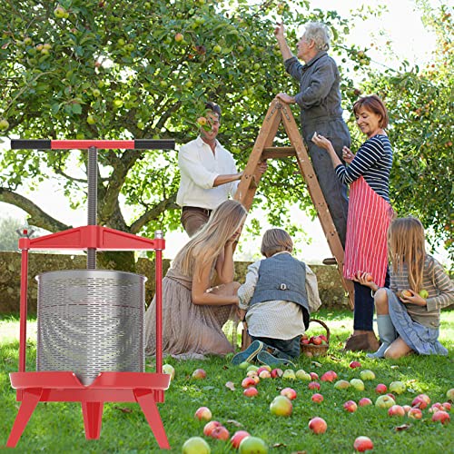 Heavy-Duty Stainless Steel Fruit and Wine Press