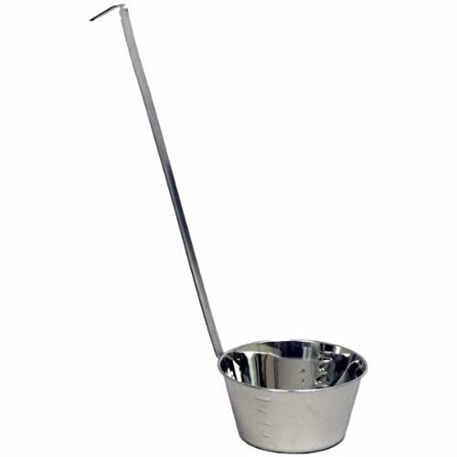 Stainless Steel Measuring Dipper with Graduated Marks