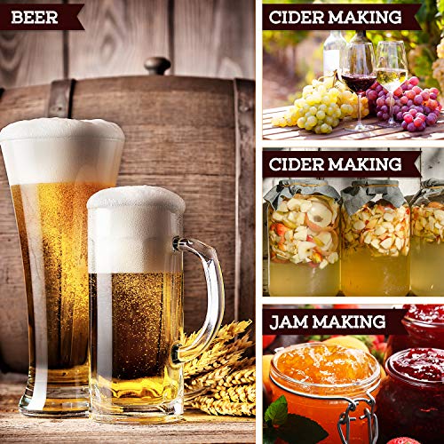 Reusable Unbleached Cotton Brew Bags - 2 Pack