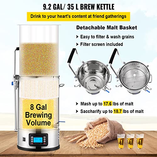 VEVOR All-in-One Electric Beer Brewing System