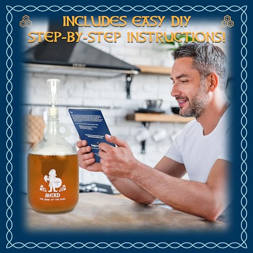 DIY Honey Mead Brewing Kit - Makes 1 Gallon