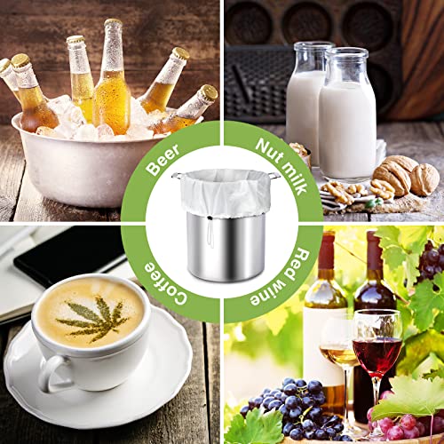 Chumia 5 Pack Extra Large Reusable Brew Bags