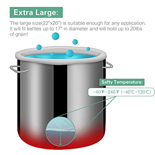 Extra Large Reusable Brew Bags - 2 Pack