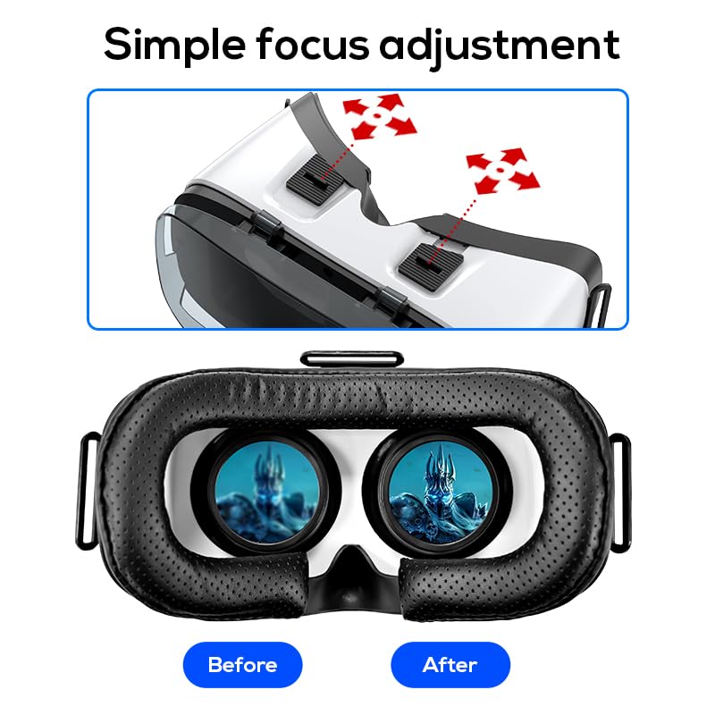 Universal VR Headset for iPhone and Android Smartphones