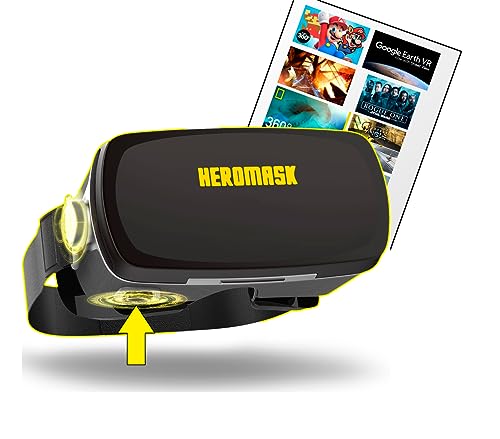 Heromask PRO VR Headset with Free Game Guide