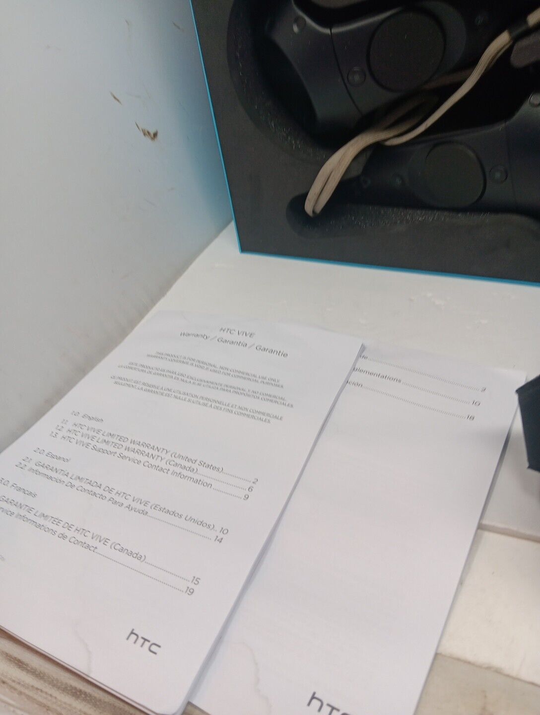 HTC Vive VR Headset System - Complete Bundle