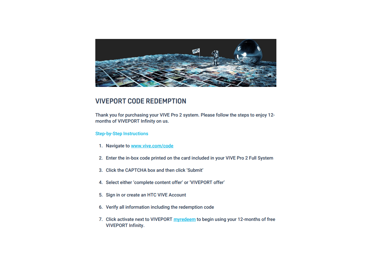 HTC VIVE Pro 2 VR Gaming Headset