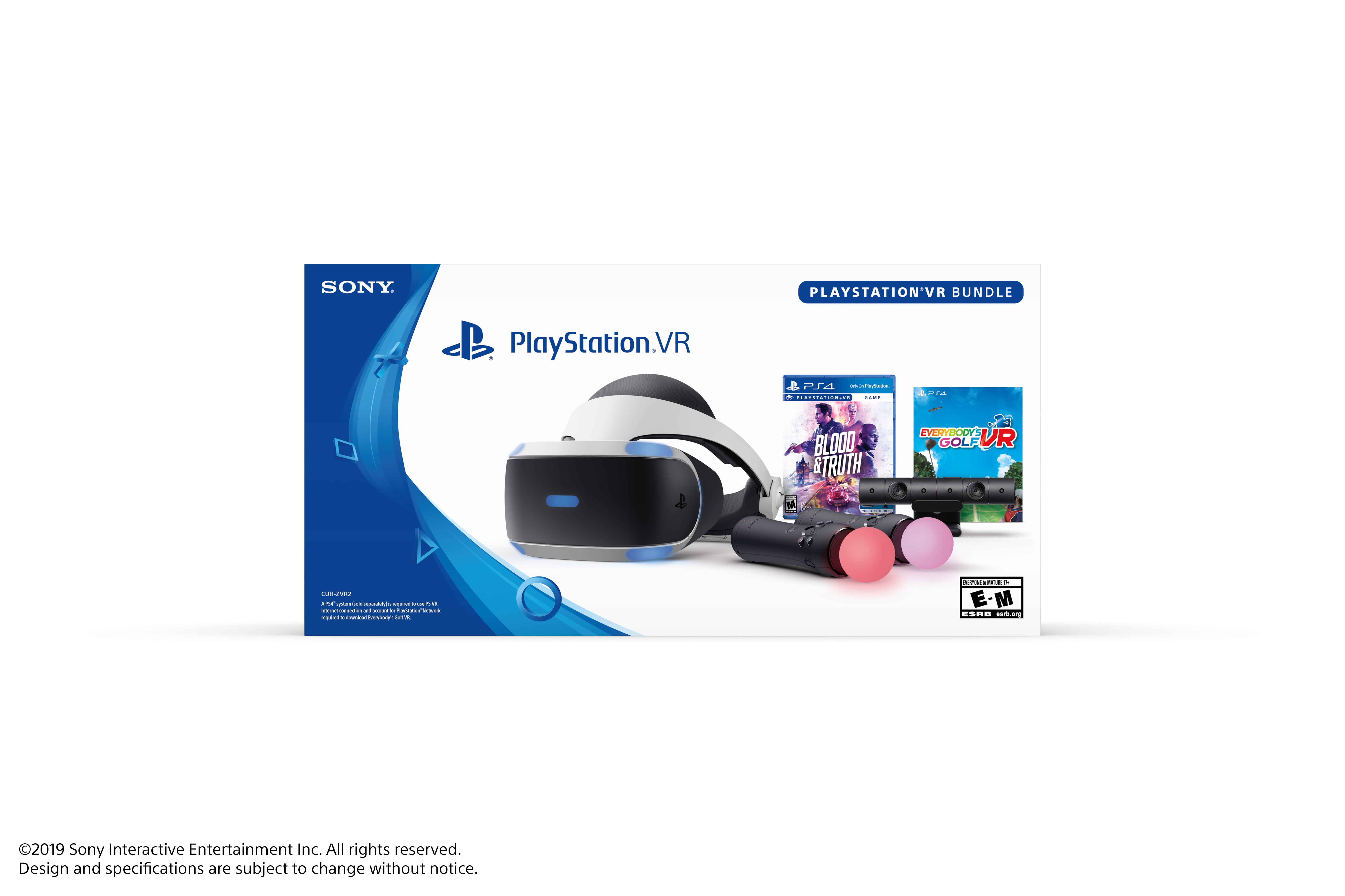 Sony PlayStation VR: Blood & Truth + Golf Bundle