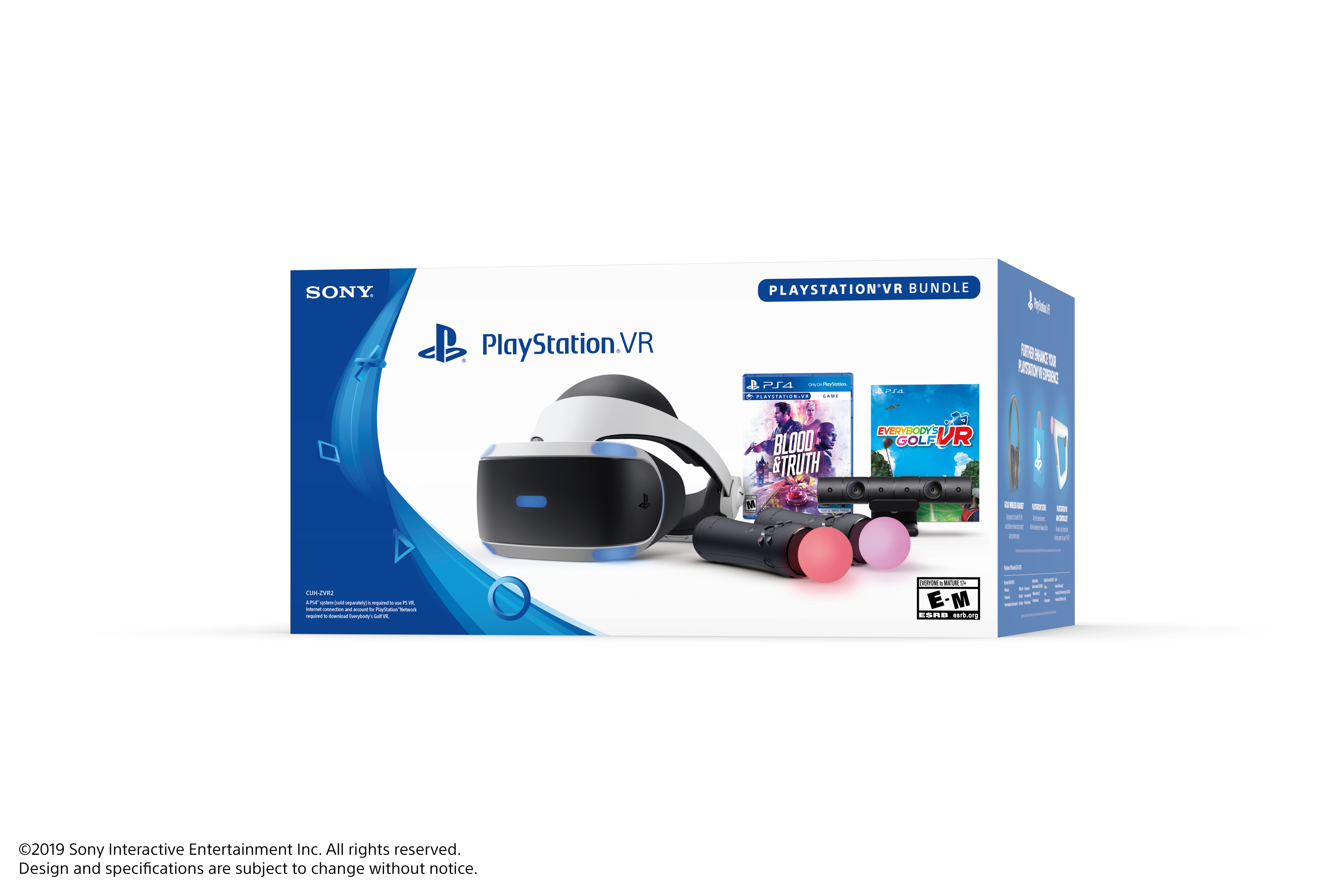 Sony PlayStation VR: Blood & Truth + Golf Bundle