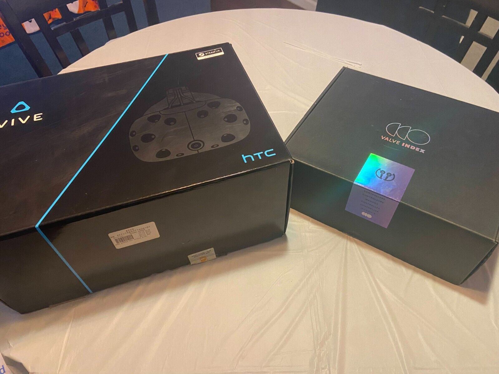 HTC Vive VR Headset with Valve Index Controllers