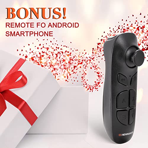 Phone VR Headset with Controller - Anti-Blue Lenses