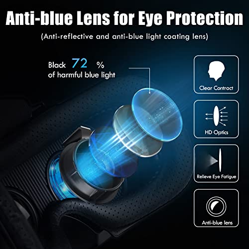 Phone VR Headset with Controller - Anti-Blue Lenses