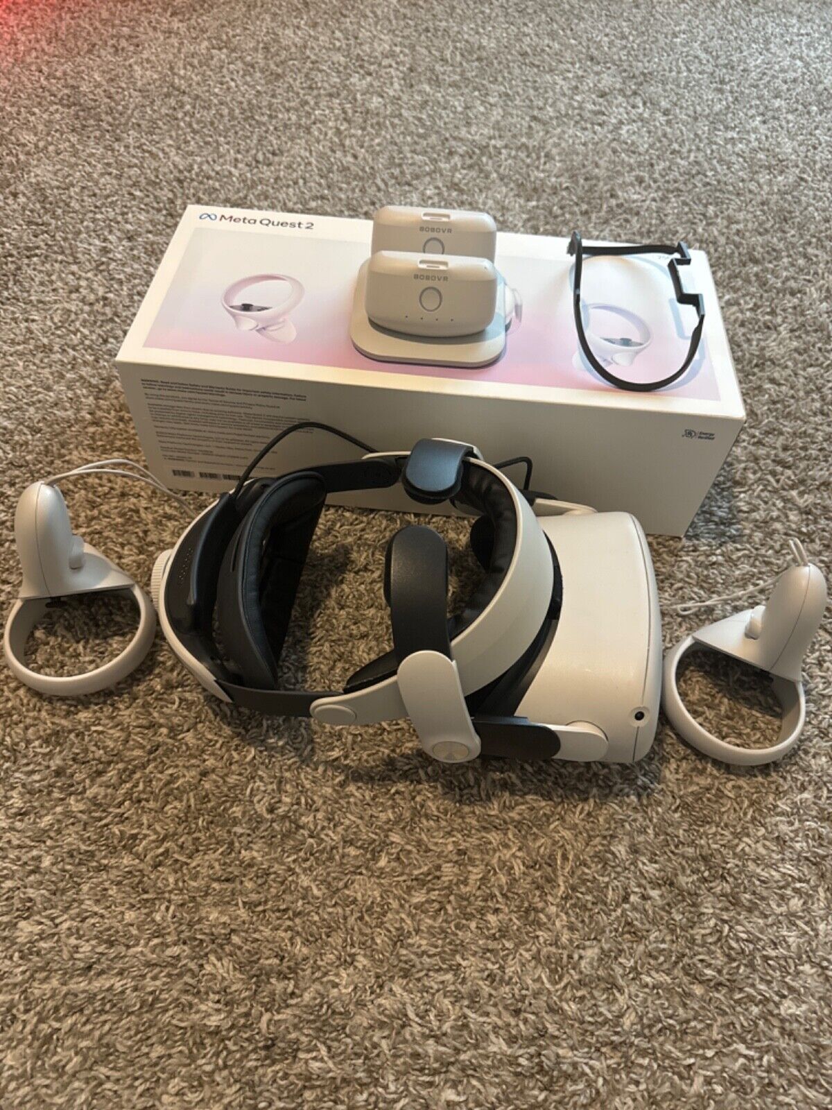 Meta Quest 2 256GB with BOBOVR M2 Pro Bundle