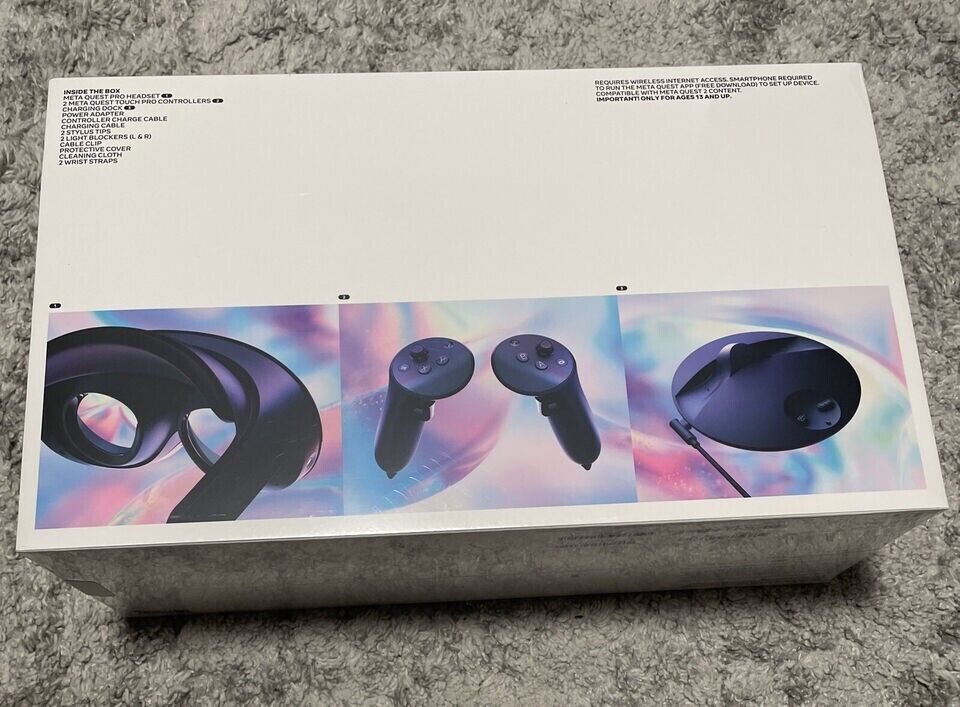 Meta Quest Pro VR Headset - 256GB Black