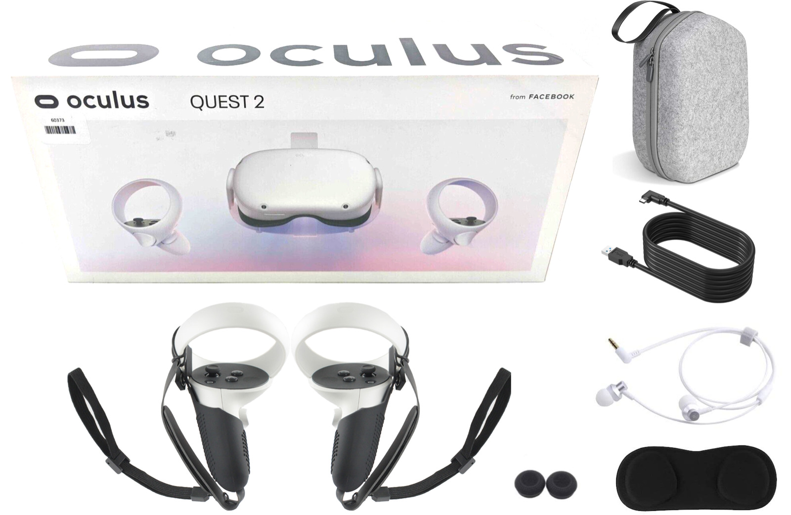 Meta Quest 2 VR Headset Holiday Bundle 128/256GB
