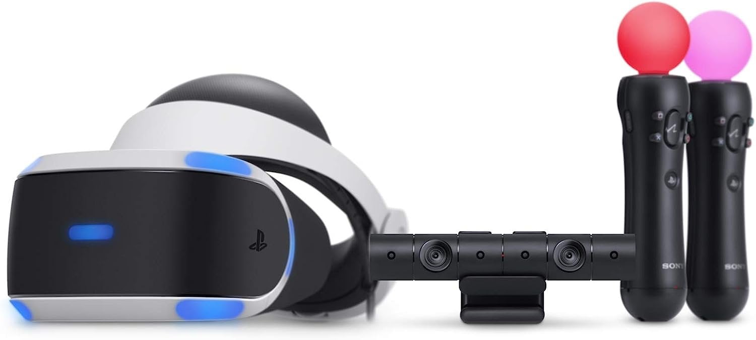 PlayStation VR Headset with Camera and Move Controllers