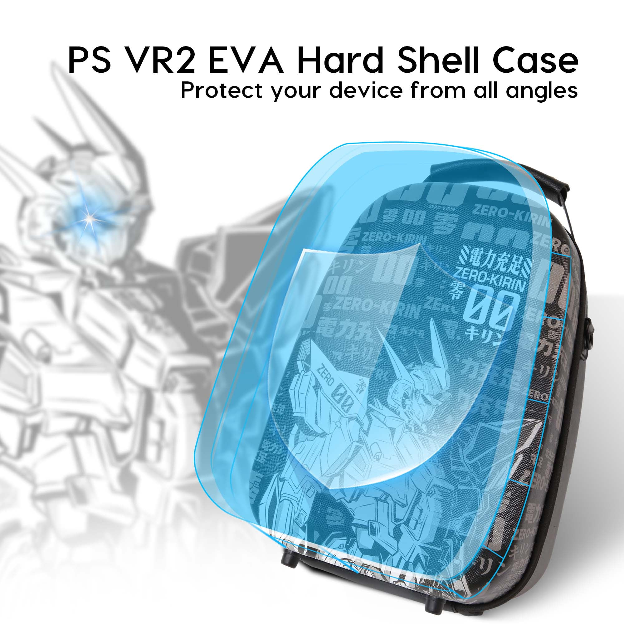 PSVR2 Headset with Controllers & Travel Case