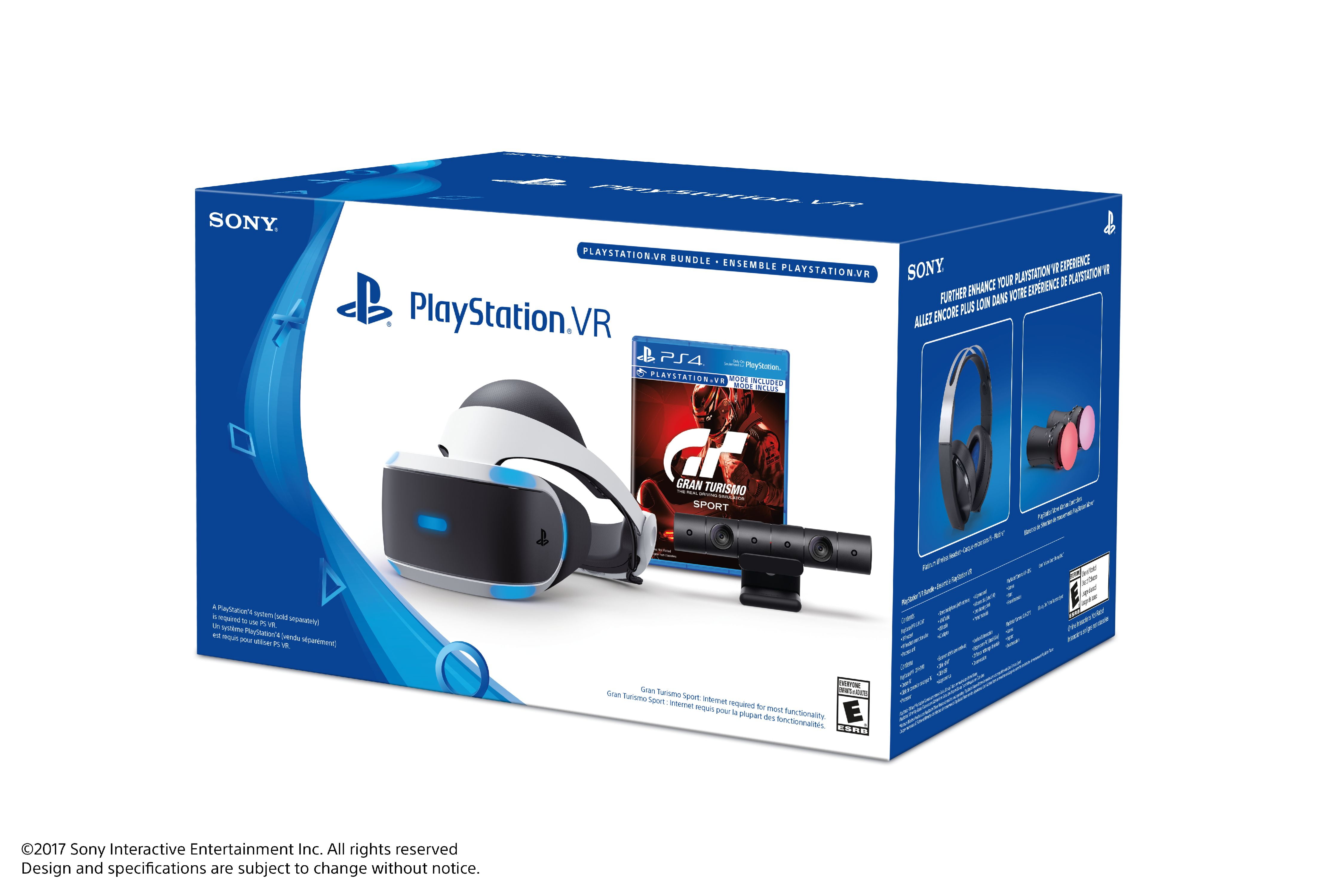 Sony PlayStation VR Gran Turismo Sport Bundle