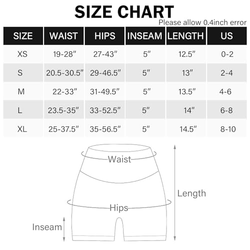 AUROLA Women's Seamless Workout Scrunch Shorts - Black