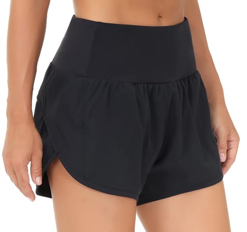 High Waisted Quick Dry Running Shorts for Women