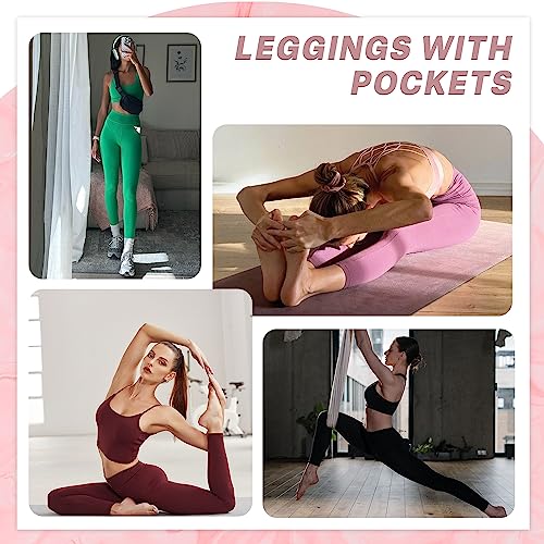 High Waist Tummy Control Workout Leggings for Women