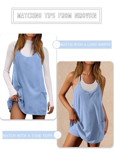 Women’s Nirovien Sleeveless Activewear Mini Dress