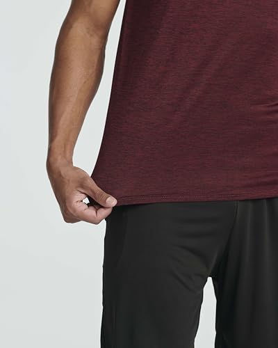 Men's Quick-Dry Athletic Workout Crew Neck Tees