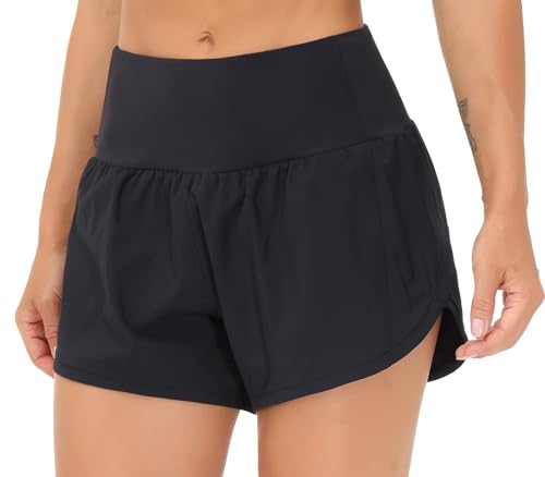 High Waisted Quick Dry Running Shorts for Women