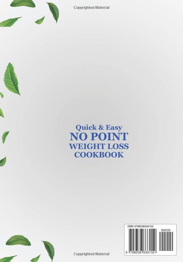Quick & Easy Zero Point Weight Loss Recipes