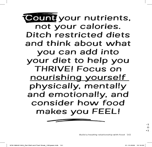 Teen Nutrition and Health: Eat Well Feel Great