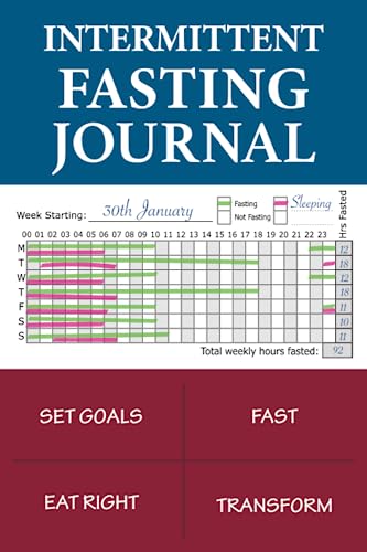 12-Week Intermittent Fasting Journal for Weight Loss