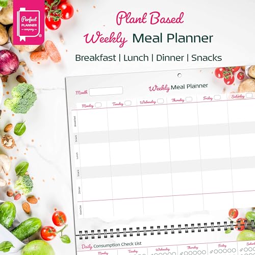 Vegan Weekly Meal Planner & Nutrition Tracker