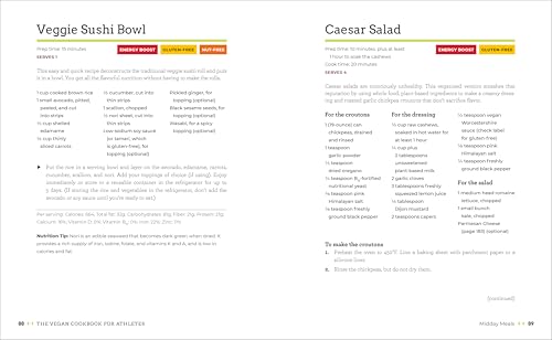 Vegan Athlete Cookbook: 101 Endurance-Boosting Recipes
