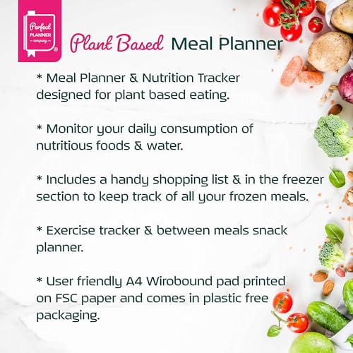 Vegan Weekly Meal Planner & Nutrition Tracker
