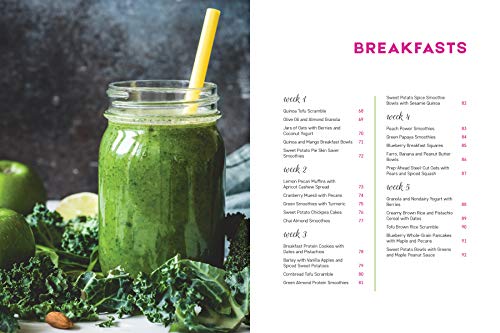 Vegan Meal Prep: 5-Week Plan with 125 Recipes
