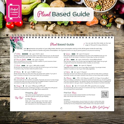 Vegan Weekly Meal Planner & Nutrition Tracker